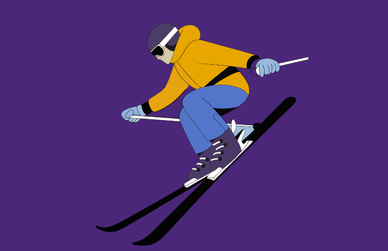 free style skiing