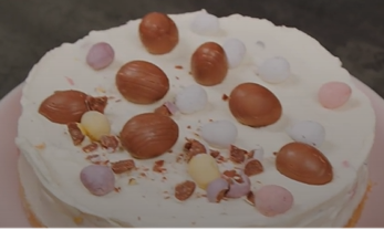 easter egg cheesecake
